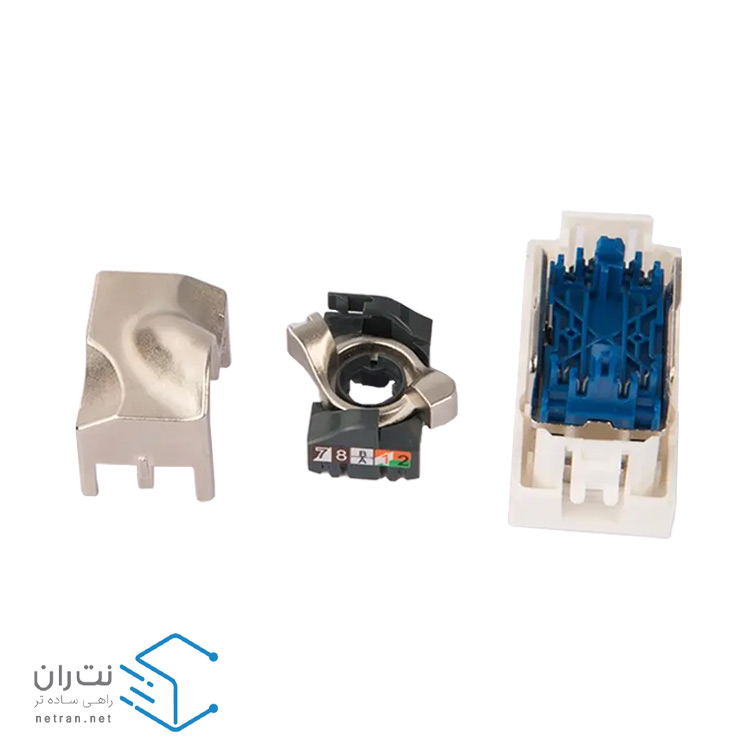 کیستون شبکه لگراند باریک Cat6 SFTP - مدل: 076563-4